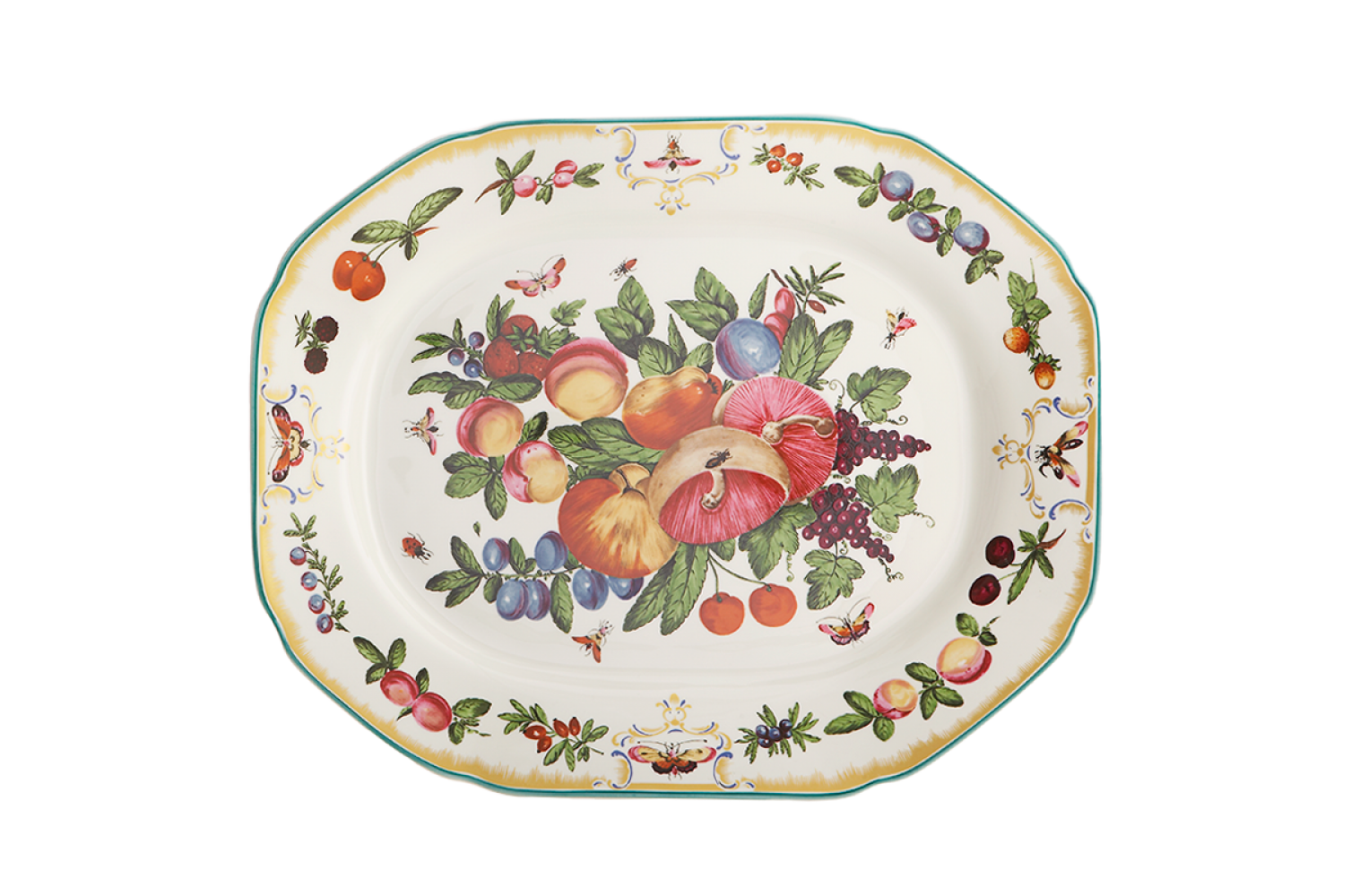 DUKE OF GLOUCESTER 15'' OCTAGONAL PLATTER