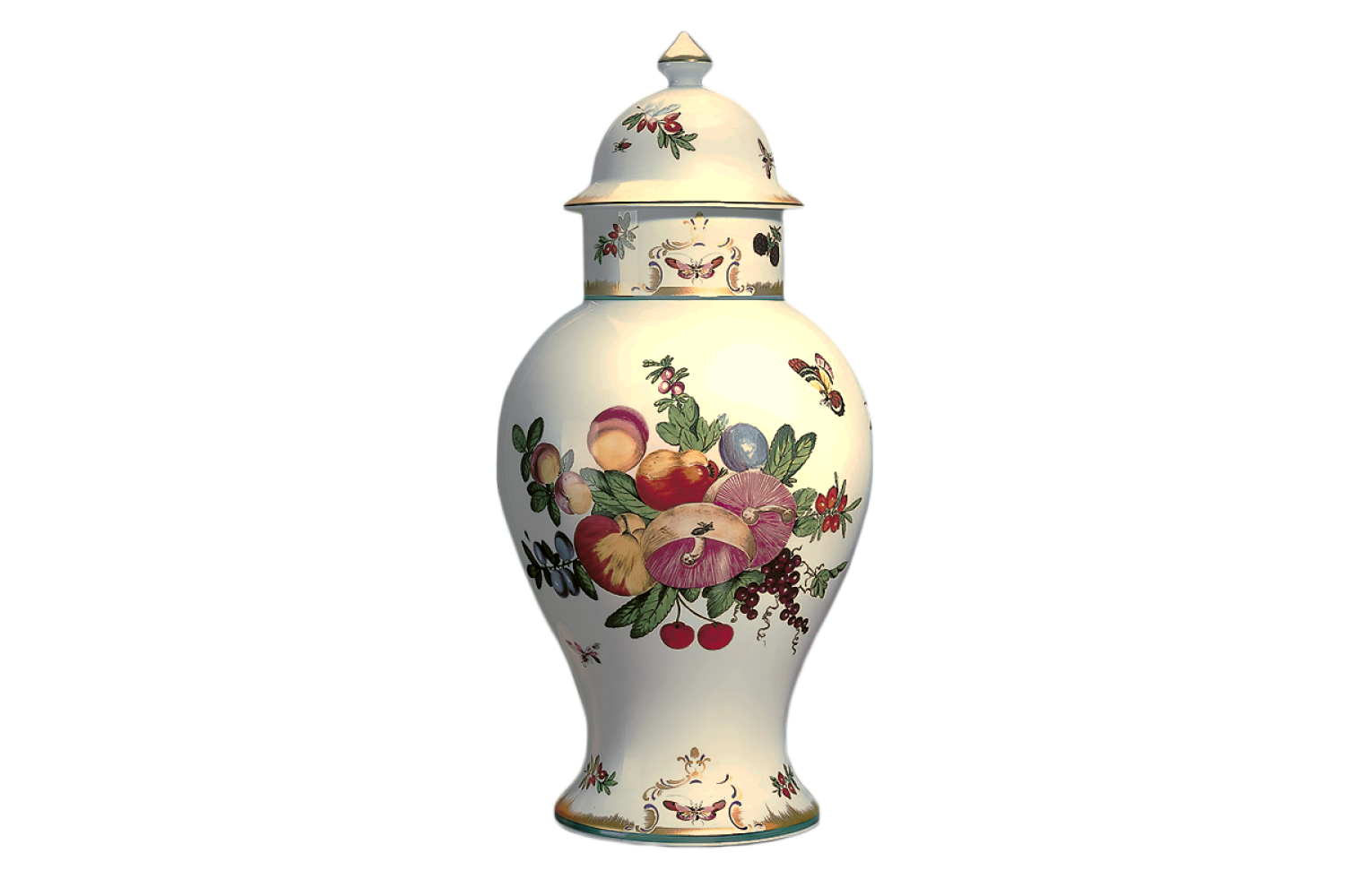 DUKE OF GLOUCESTER GINGER JAR, LARGE