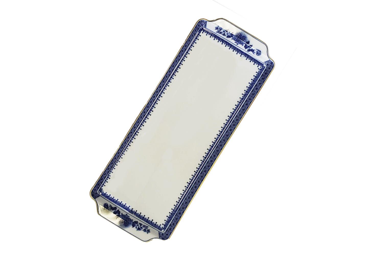 IMPERIAL BLUE SANDWICH TRAY