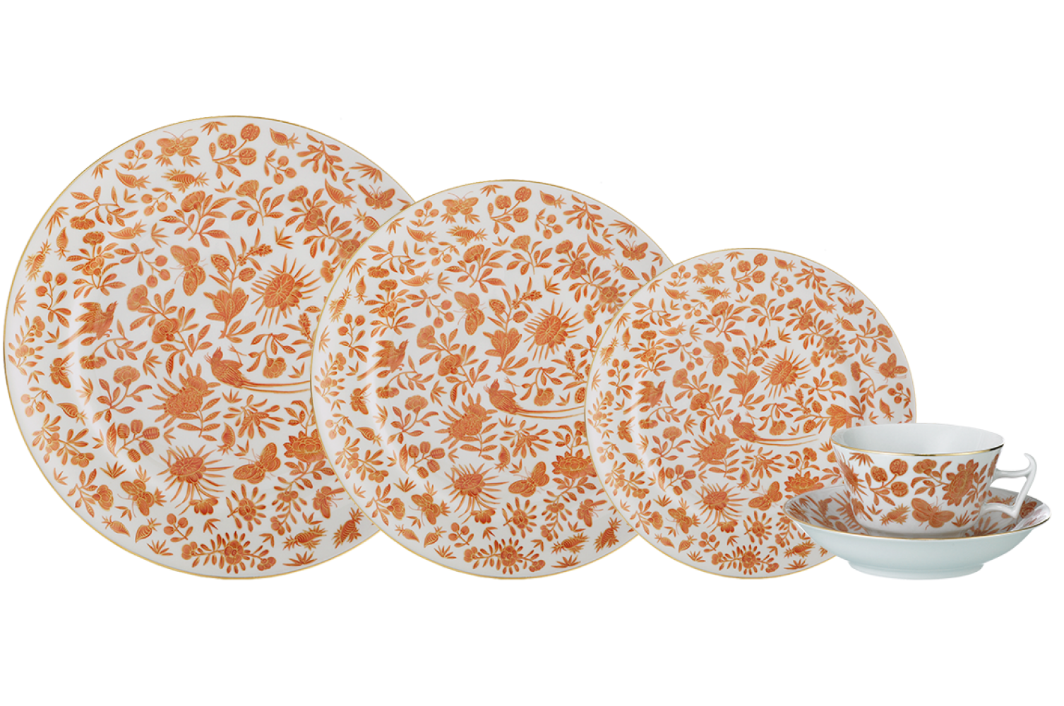 SACRED BIRD & BUTTERFLY 5 PIECE PLACE SETTING