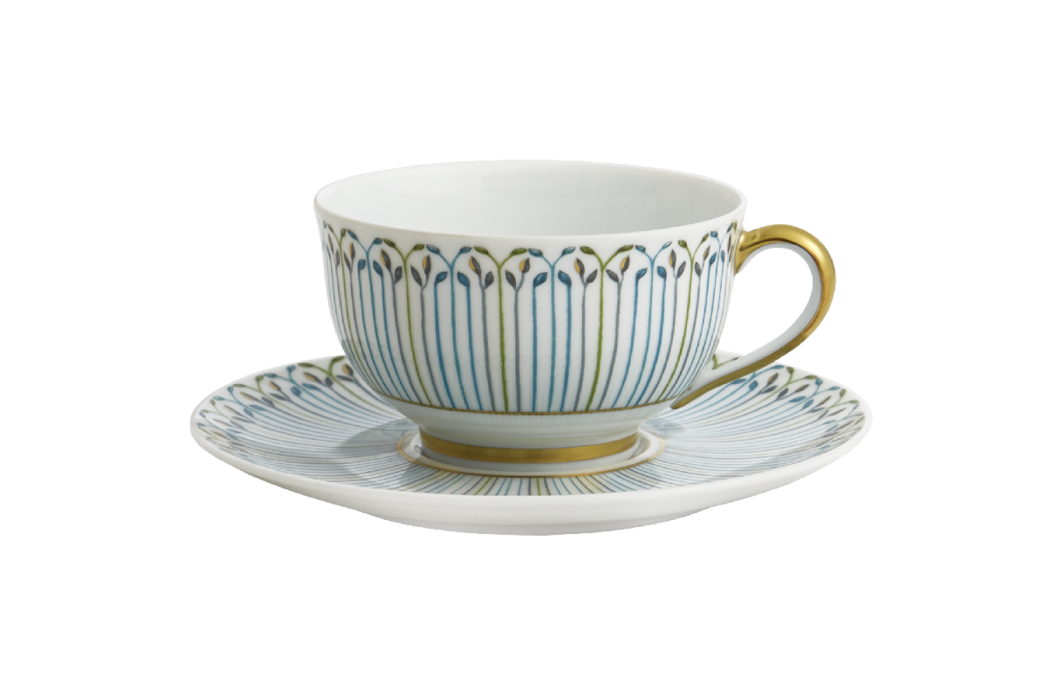 JARDIN DE LOUISE TEA CUP & SAUCER