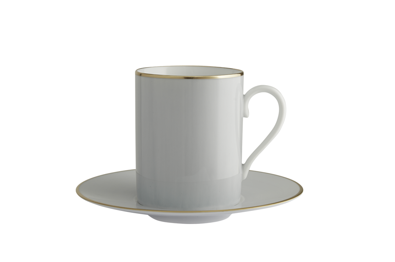 LEXINGTON  GRIS TALL CUP & SAUCER