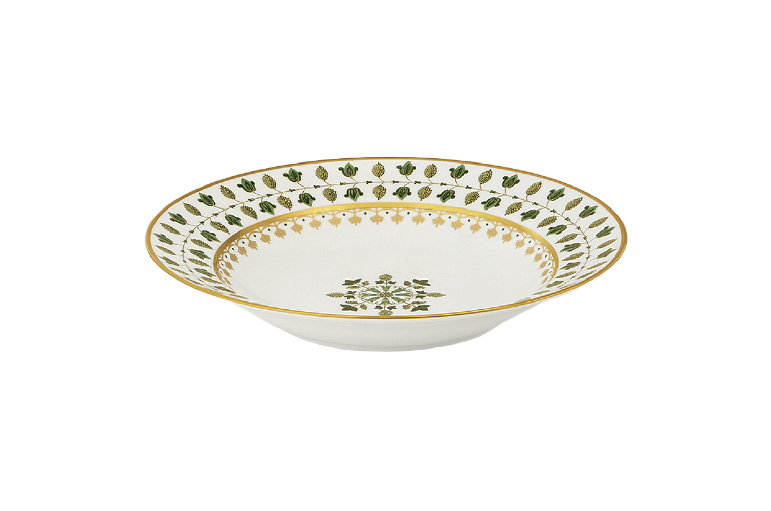 MATIGNON GREEN DEEP ROUND DISH  