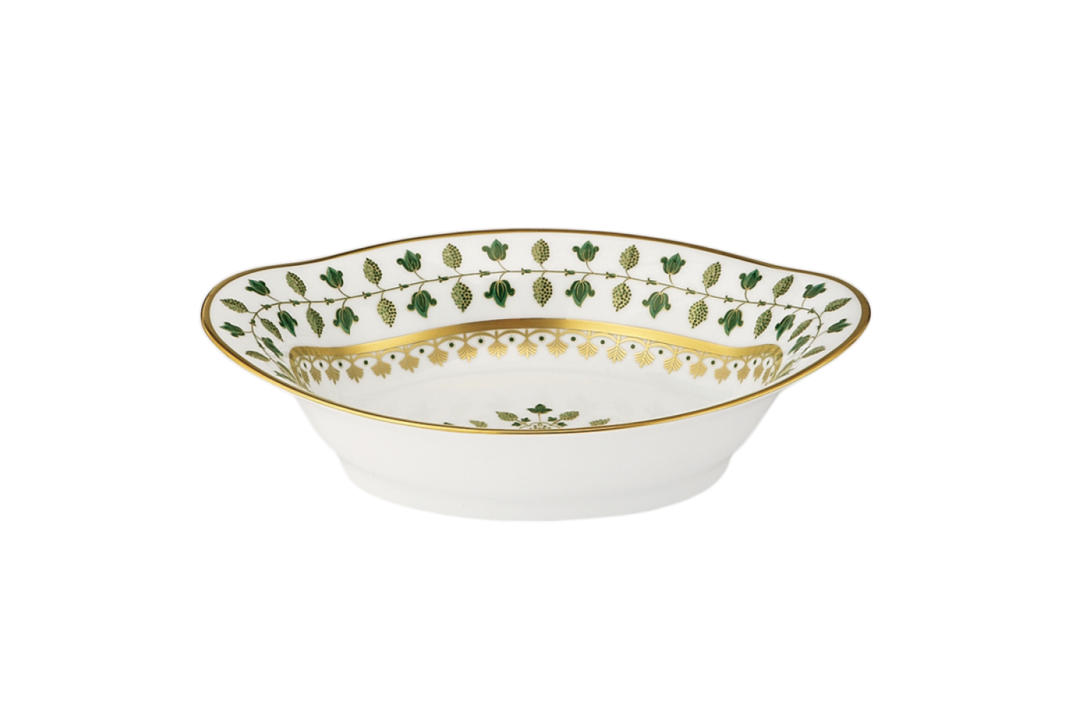 MATIGNON GREEN OPEN VEGETABLE BOWL