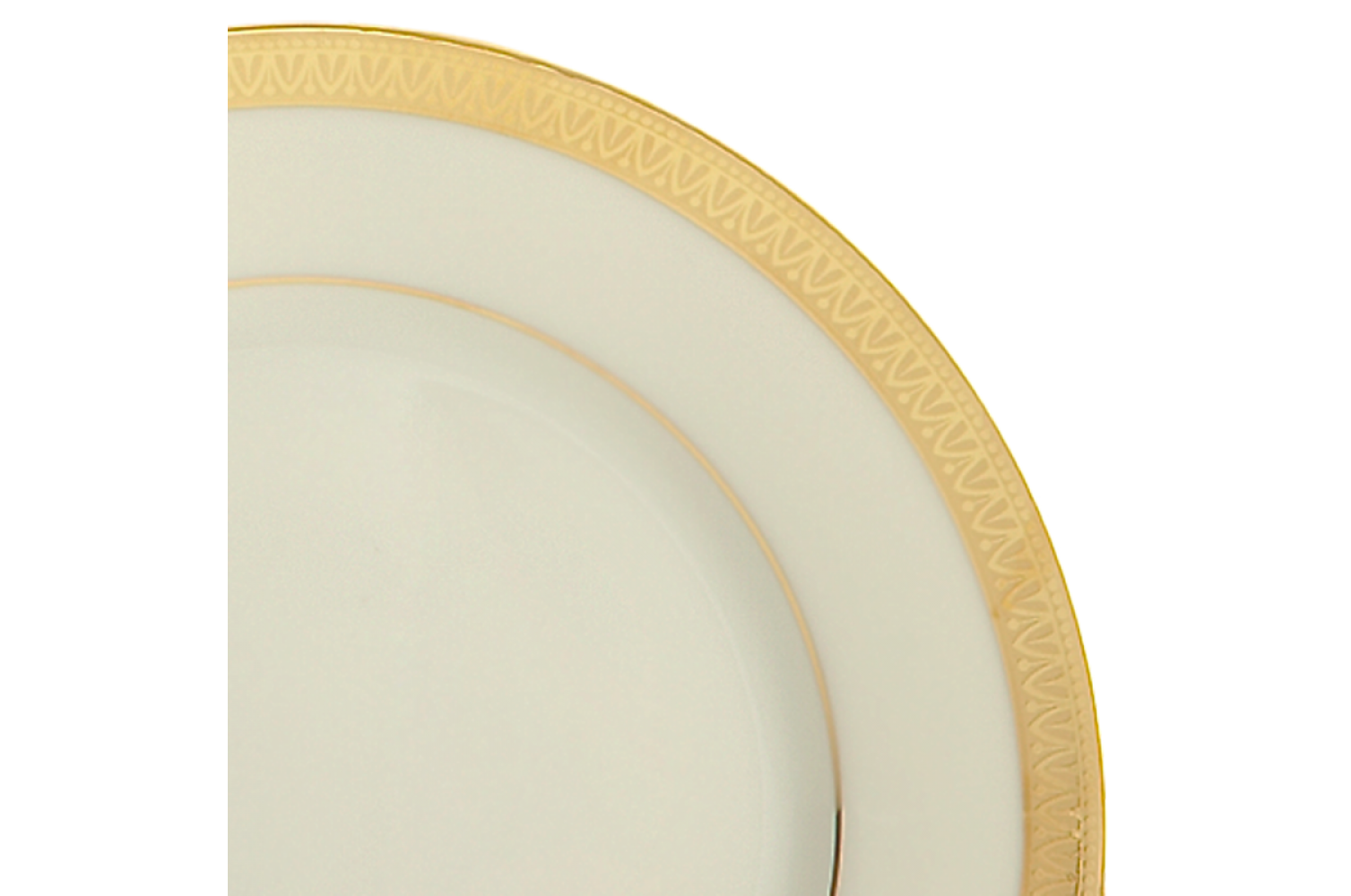 MALMAISON  GOLD  WITH FILET PRESENTATION PLATE 