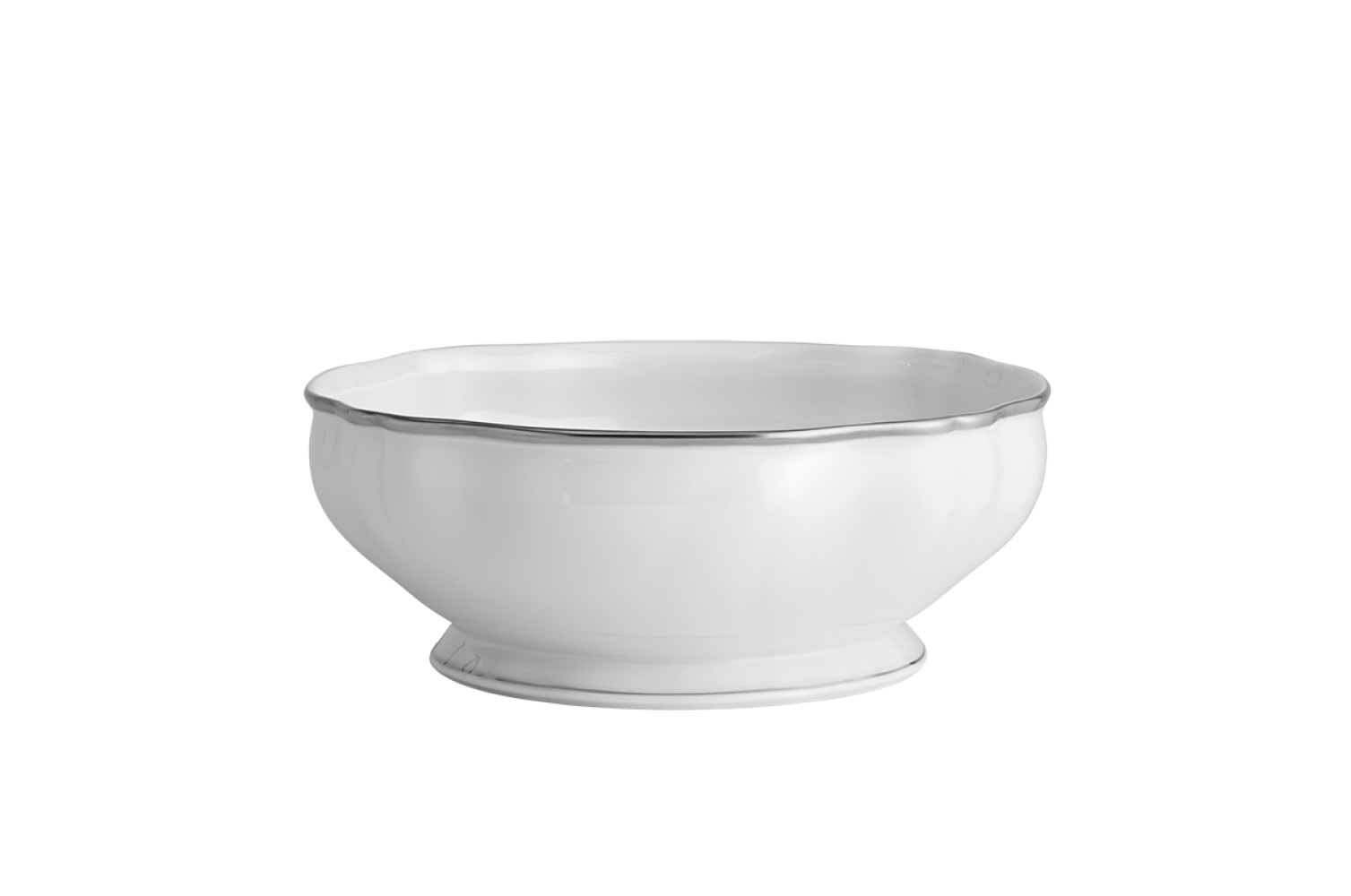 COLETTE PLATINUM SALAD BOWL  