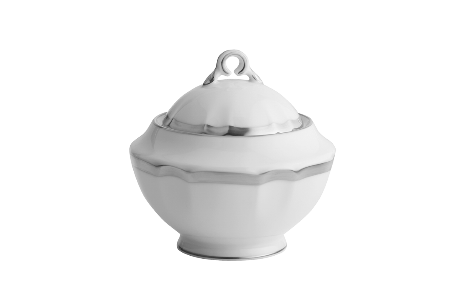COLETTE PLATINUM SUGAR BOWL