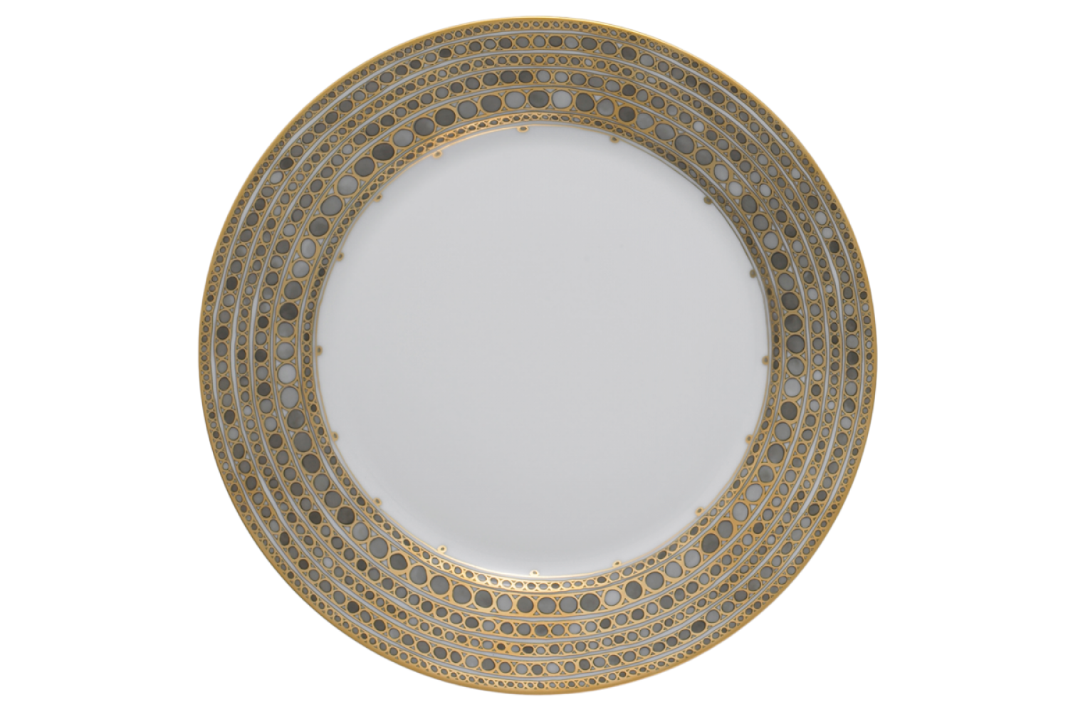 SYRACUSE TAUPE DINNER PLATE  