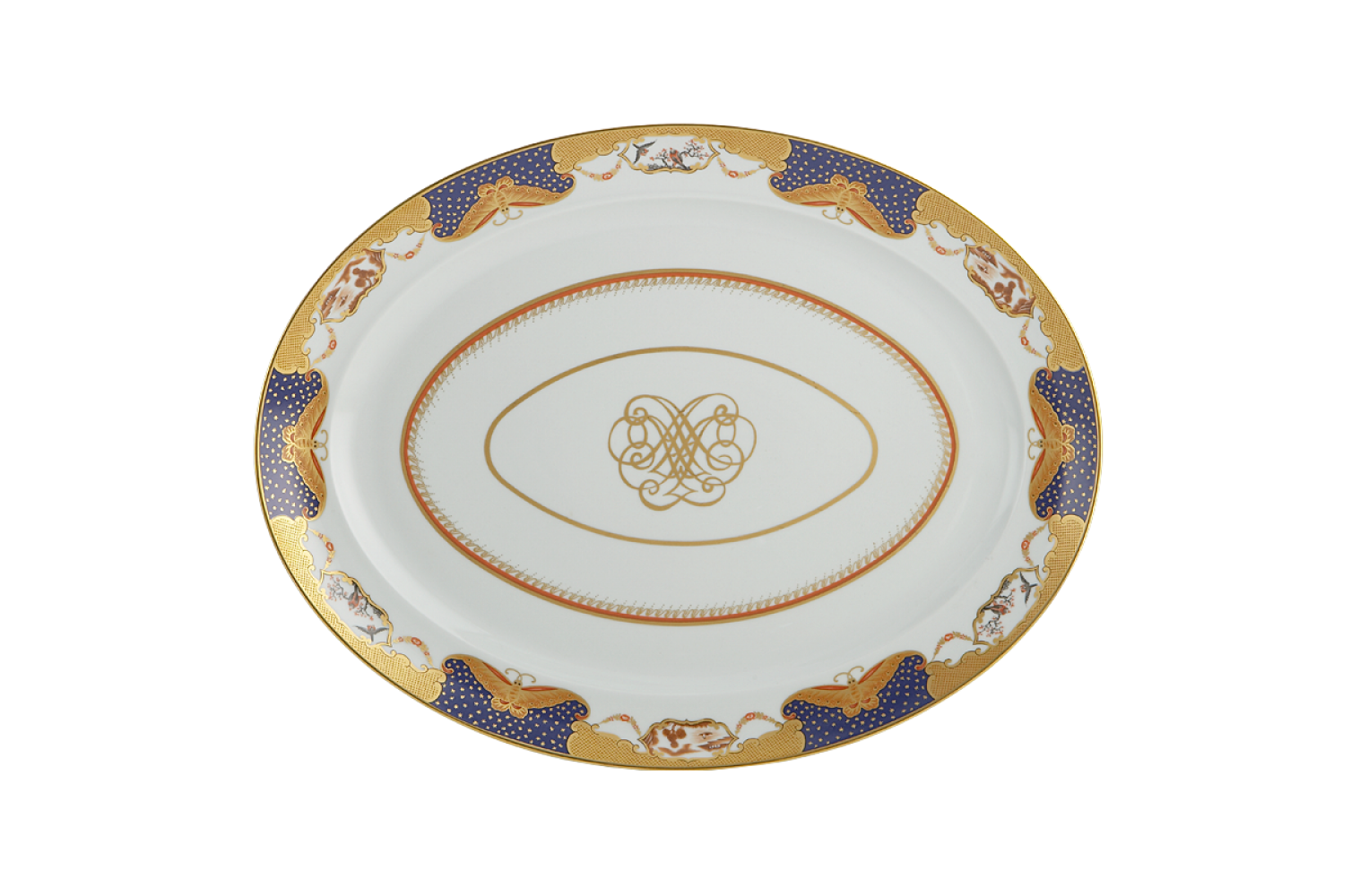 GOLDEN BUTTERFLY PLATTER