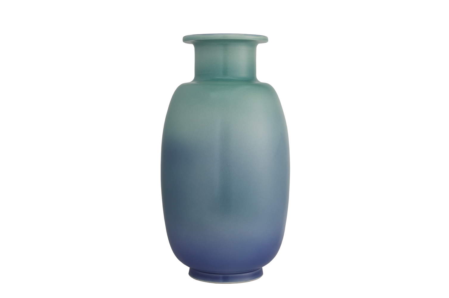 SUNG VASE VERDIGRIS & BLUE