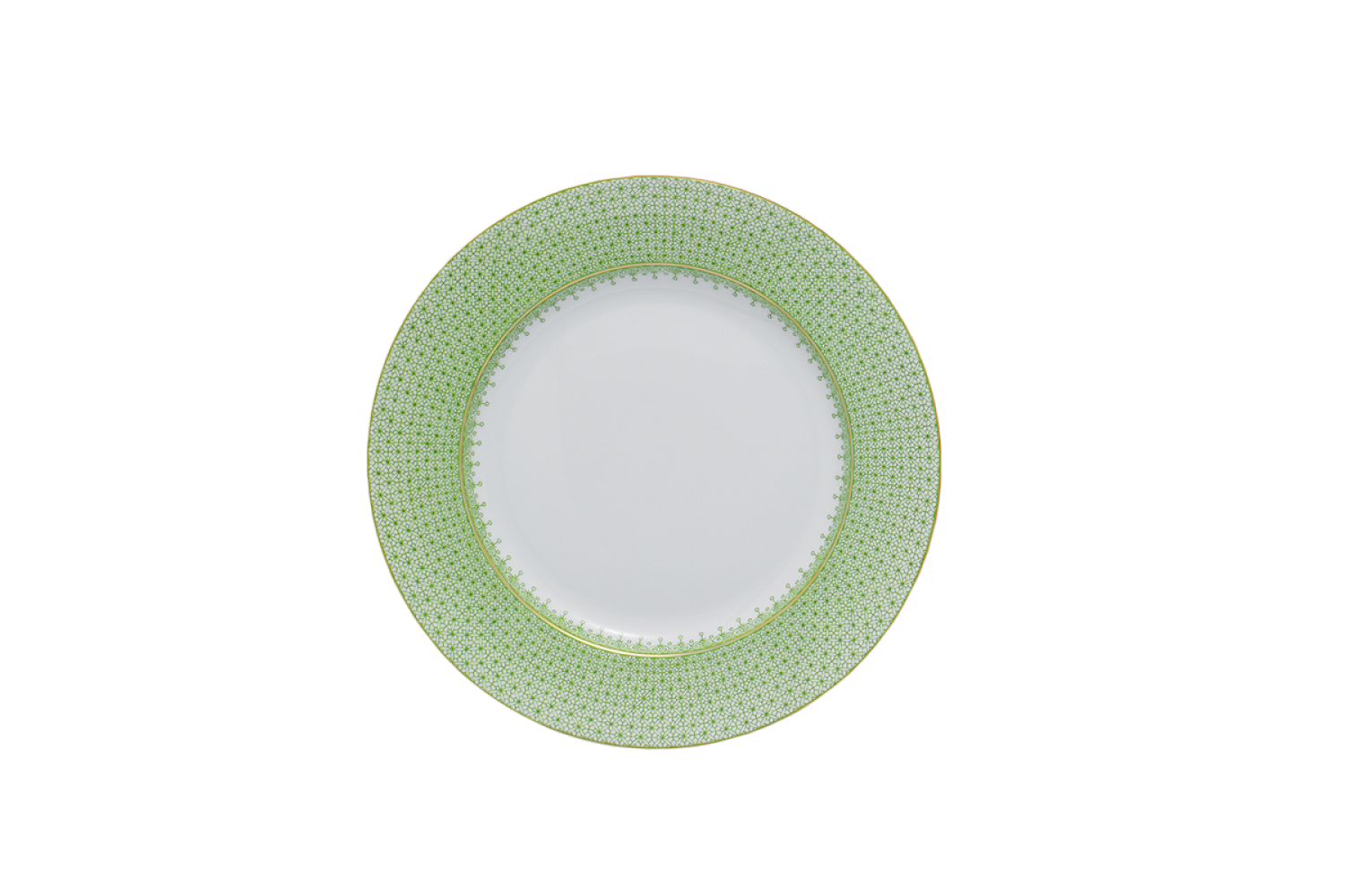 APPLE GREEN LACE BREAD & BUTTER PLATE