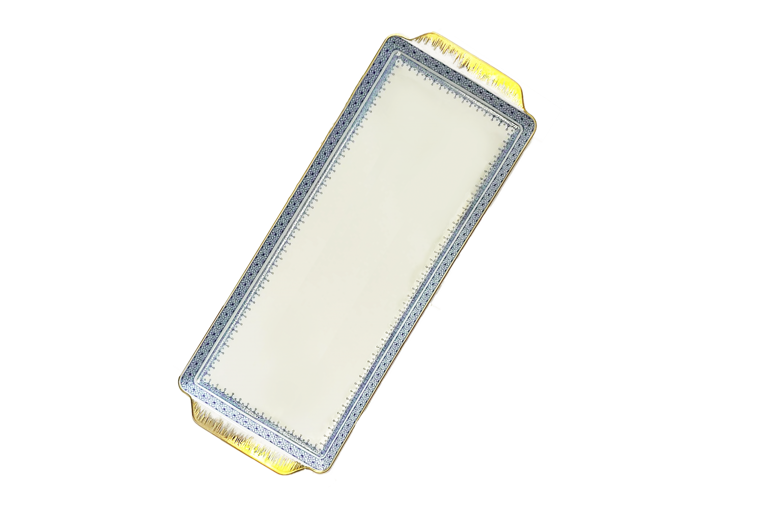 CORNFLOWER LACE SANDWICH TRAY