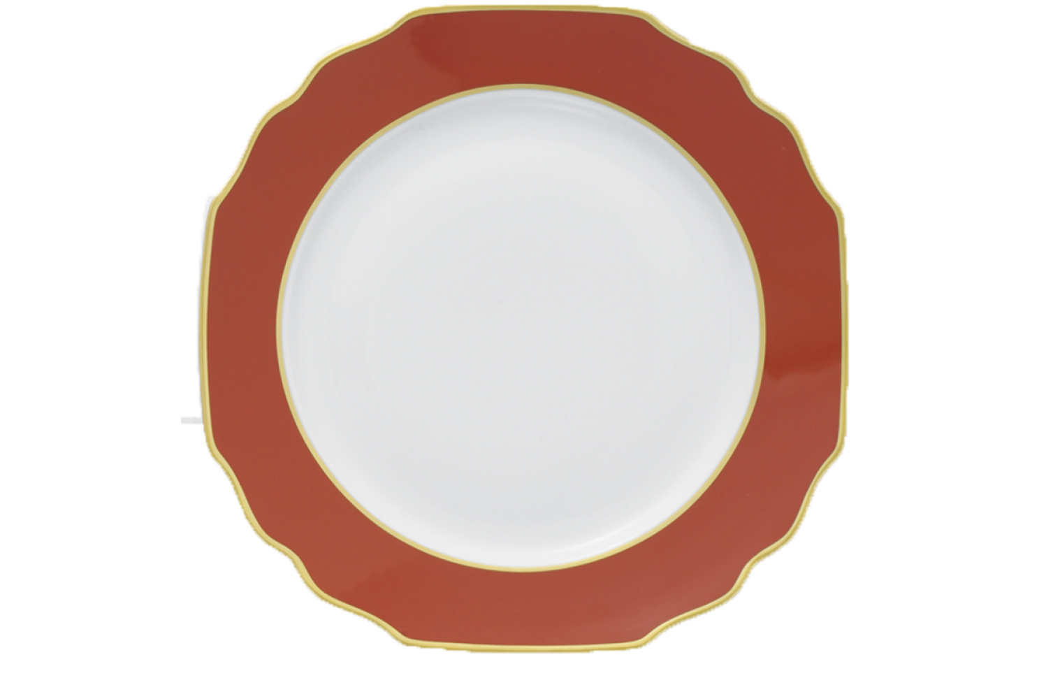 FESTIVAL CINNABAR SERVICE PLATE
