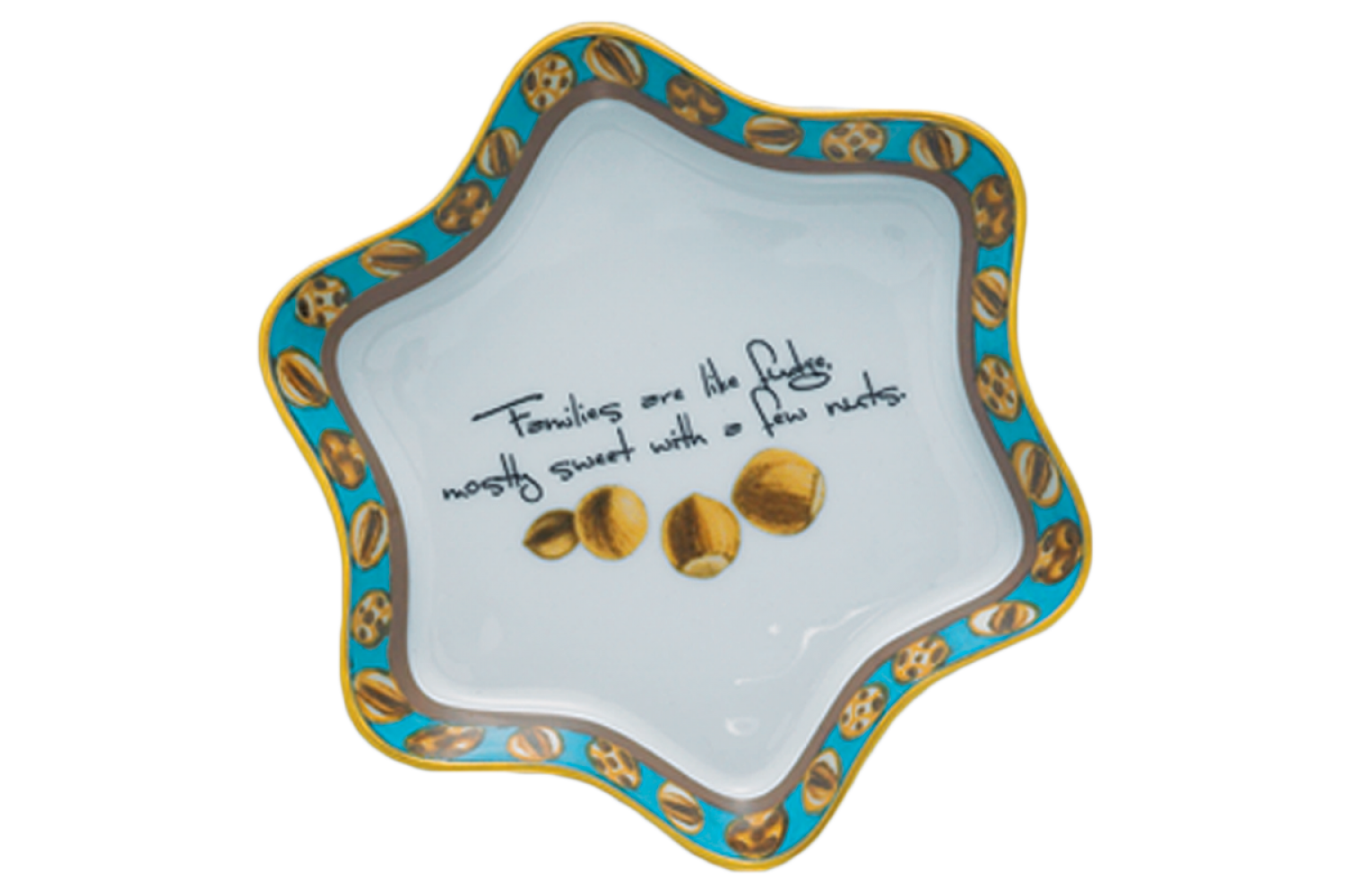 FAMILIES ARE LIKE FUDGE- MOSTLY SWEET WITH A FEW NUTS