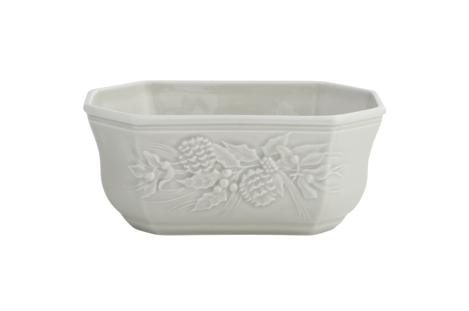 PINECONE OCTAGONAL BOWL