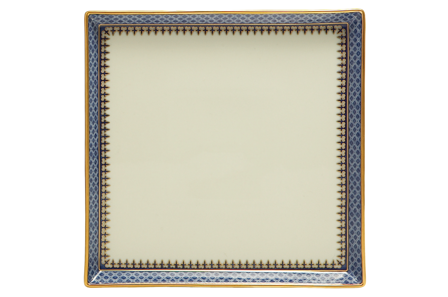 INDIGO WAVE CANAPE TRAY