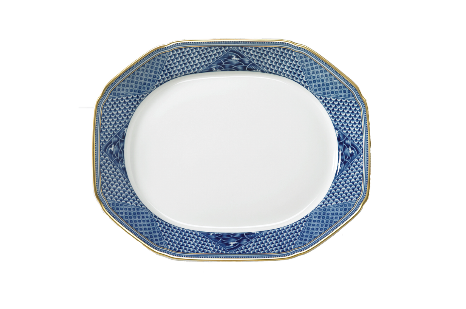 INDIGO WAVE OCT PLATTER