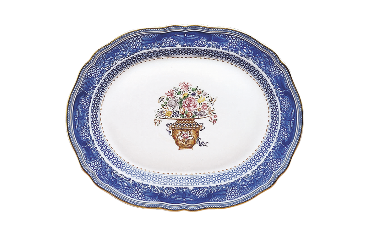 MANDARIN BOUQUET MEDIUM PLATTER