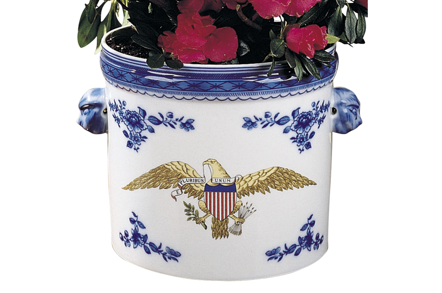 DIPLOMATIC EAGLE CACHEPOT