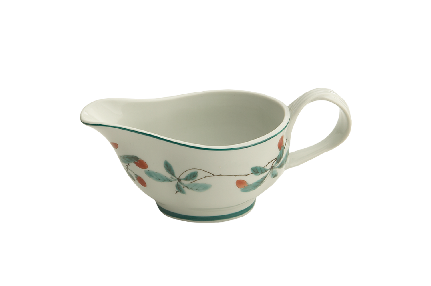 FAMILLE VERTE SAUCEBOAT