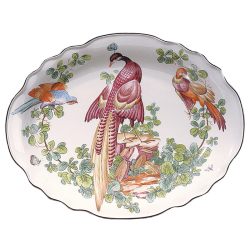 CHELSEA BIRD OVAL DISH