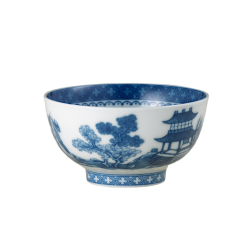 BLUE CANTON DESSERT BOWL