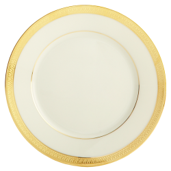 MALMAISON  GOLD  WITH FILET  DINNER PLATE 