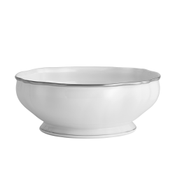COLETTE PLATINUM SALAD BOWL  