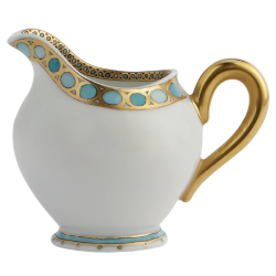 SYRACUSE TURQUOISE CREAMER