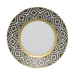 FARAHNAZ BLACK DESSERT PLATE