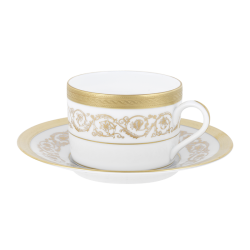 TEA CUP AND SAUCER