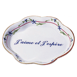J'AIME ET J'EPERE VERSE TRAY