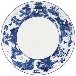 BLUE CANTON CONTEMPO SERVICE PLATE
