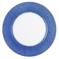 BLUE LACE SERVICE PLATE