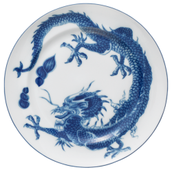 BLUE DRAGON DINNER PLATE