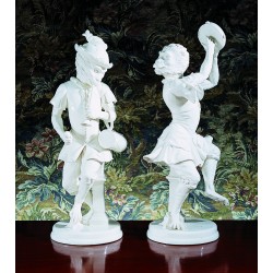 DANCING WHITE MONKEYS, PAIR