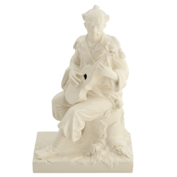 CHINESE GUITAR PLAYER CREAMWARE