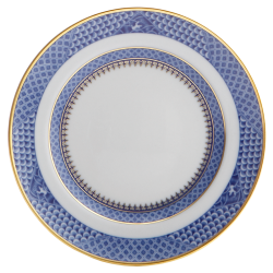 INDIGO WAVE DINNER PLATE