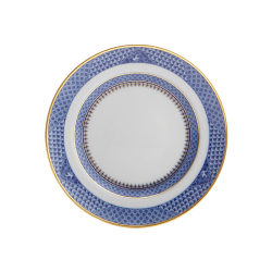 INDIGO WAVE BREAD & BUTTER PLATE