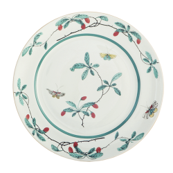 FAMILLE VERTE DESSERT PLATE