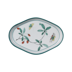 FAMILLE VERTE OVAL TRAY