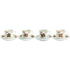 DUKE OF GLOUCESTER CUP & SAUCER SET OF 4