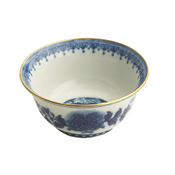 IMPERIAL BLUE SUGAR BOWL