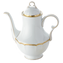COLETTE GOLD COFFEE POT 