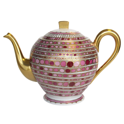 SYRACUSE ROSE TEA POT