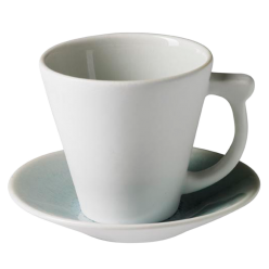 VUELTA OCEAN BLUE TEA CUP & SAUCER