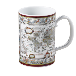 BLAEU MERCATOR MAP MUG