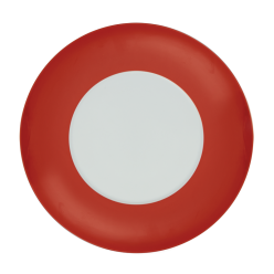 ECLIPSE RED SERVICE PLATE