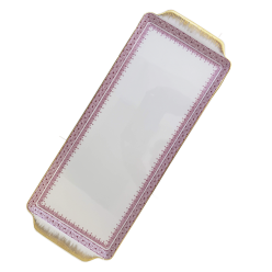 PINK LACE SANDWICH TRAY