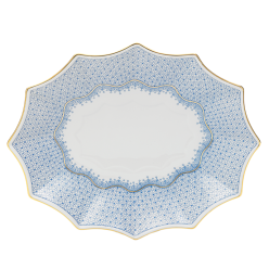 CORNFLOWER LARGE 12 SIDED  TRAY